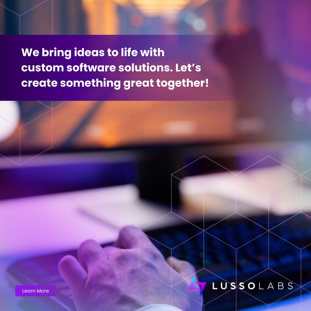 Lussolabs's tweet image. Transforming ideas into software requires strategy. Lusso Labs builds scalable, user-centered software using agile frameworks, ensuring your business grows and adapts easily. #SoftwareDevelopment #UXDesign #AgileFramework