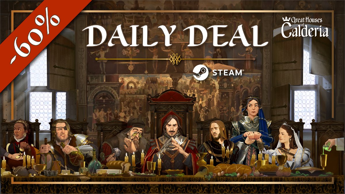 💰 DAILY DEAL 💰

Great Houses of Calderia + OST + Artbook are 60% off on Steam!

Buy now: store.steampowered.com/app/1812910/Gr…