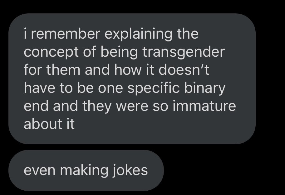 lysandre.⠀ thought to share just this bit of information regarding the behavior’s of ty and angelo from someone. just to tack inherent transphobia on the list: