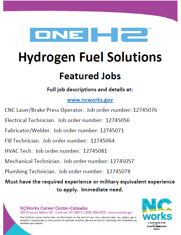 WPWorkforceDev's tweet photo. New #FeaturedJobs through #NCWorks! See below for more information:
#westernpiedmontworks #Jobs #careers #hiring https://t.co/gFaNxmNZlz