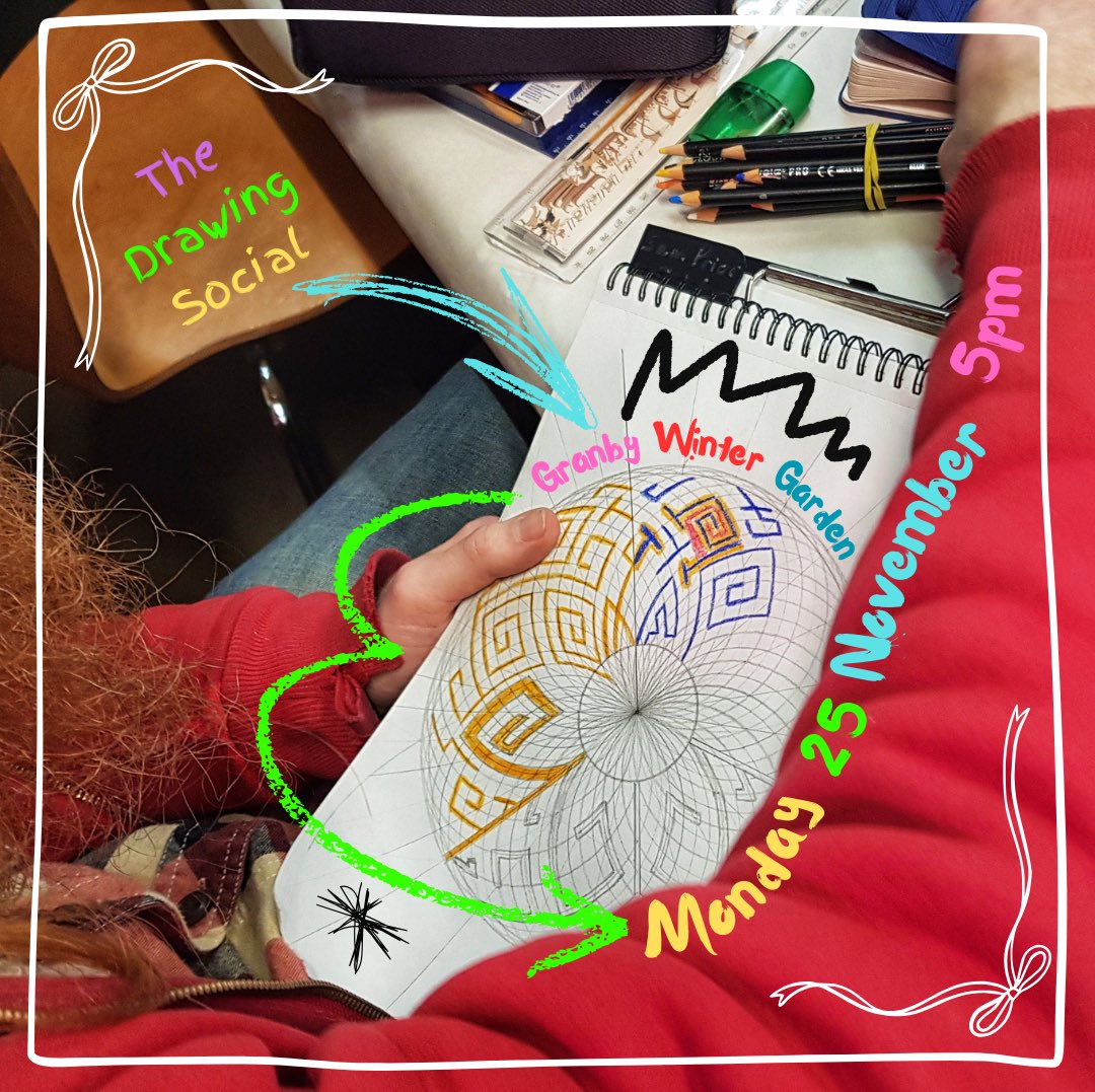 Metal Liverpool (@metalliverpool) on Twitter photo Caught the doodling bug? Sharp pencils gathering dust yet calling your name? 🫵 Zip up those sharpies & join us for The Drawing Social on Mon 25 Nov at <a href="/granbywg/">Granby Winter Garden</a>. Free tickets: bit.ly/drawsoc1124 Caught the doodling bug? Sharp pencils gathering dust yet calling your name? 🫵 Zip up those sharpies & join us for The Drawing Social on Mon 25 Nov at <a href="/granbywg/">Granby Winter Garden</a>. Free tickets: bit.ly/drawsoc1124