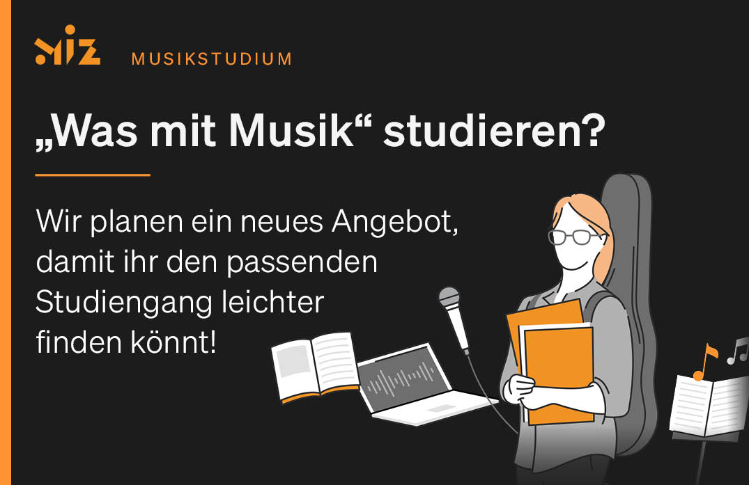 In Kooperation mit dem Hochschulkompass plant das miz, auf seiner Webseite ein umfangreiches Recherchetool für Studienmöglichkeiten im Bereich Musik anzubieten. Am Freitag haben wir das Projekt der Rektorenkonferenz der deutschen Musikhochschulen vorgestellt.