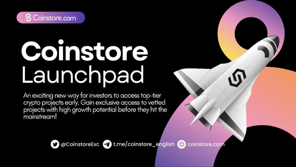 Diversify your portfolio to reduce the risk of significant losses from a single project.

<a href="/coinstoreExc/">Coinstore</a> Launchpad offers access to top blockchain projects.

Discover your next gem on Launchpad! Join👇 👇
h5.coinstore.vip/h5/signup?invi…

#coinstore #launchpad #blockchain