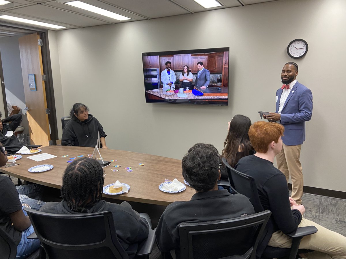 Fulton High Communications program juniors learning about the City’s youth opportunities, including the Summer in the City internship program. 

#falconsfly