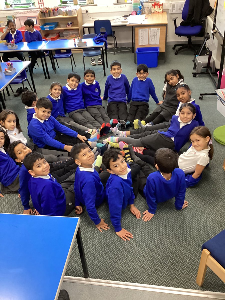 Rowlatts_TMET's tweet photo. Year 2 enjoyed wearing odd socks in support for antibullying. We related it to our PSHE lessons and revisited the definition of bullying and what to do if we are being bullied. #rmpapshe https://t.co/VHDL2h2xXc
