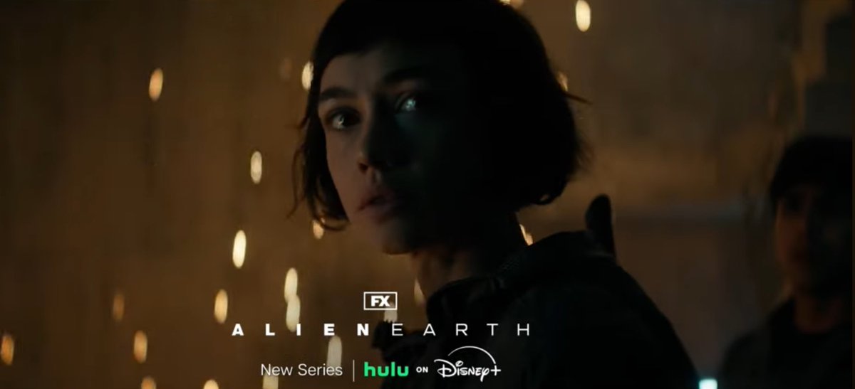 DiscussingFilm's tweet photo. First look stills from Noah Hawley’s ‘ALIEN: EARTH’ series

• Follows a group who make a fateful discovery when exploring a crashed space vessel

• Set 30 years before the first ‘Alien’ film

• Releasing in 2025 on Hulu https://t.co/ujFEZ4HxlQ