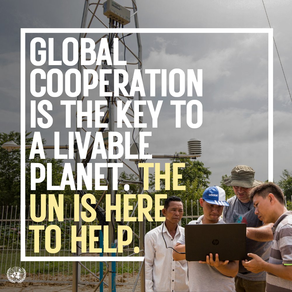 Without cooperation, the future will break.

As countries prepare to deliver new climate plans, I call on the #G20 to commit to more ambitious climate action. You can count on <a href="/UN/">United Nations</a> for unwavering support every step of the way.

#COP29