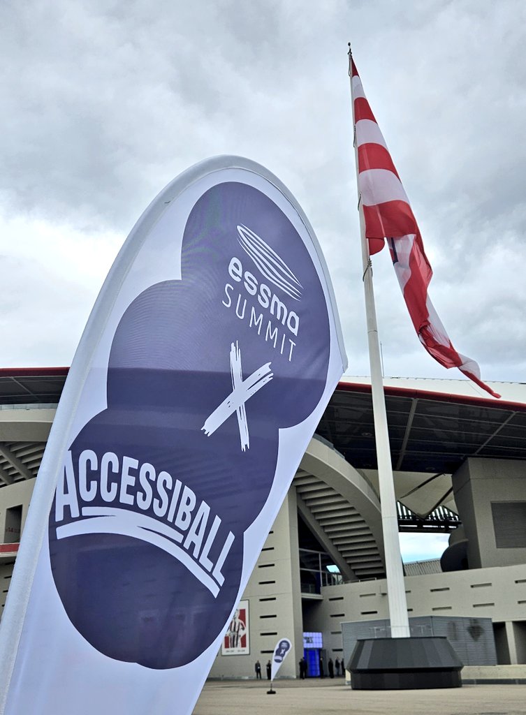 JaroszOlivier's tweet photo. After the most inclusive @ChampionsLeague game, we're back at the @Metropolitano for the #ESSMA x @AccessibAll Summit. Great session on stadium development and fantastic teamwork. #Stadium #Accessibility https://t.co/xaFB1F82M7