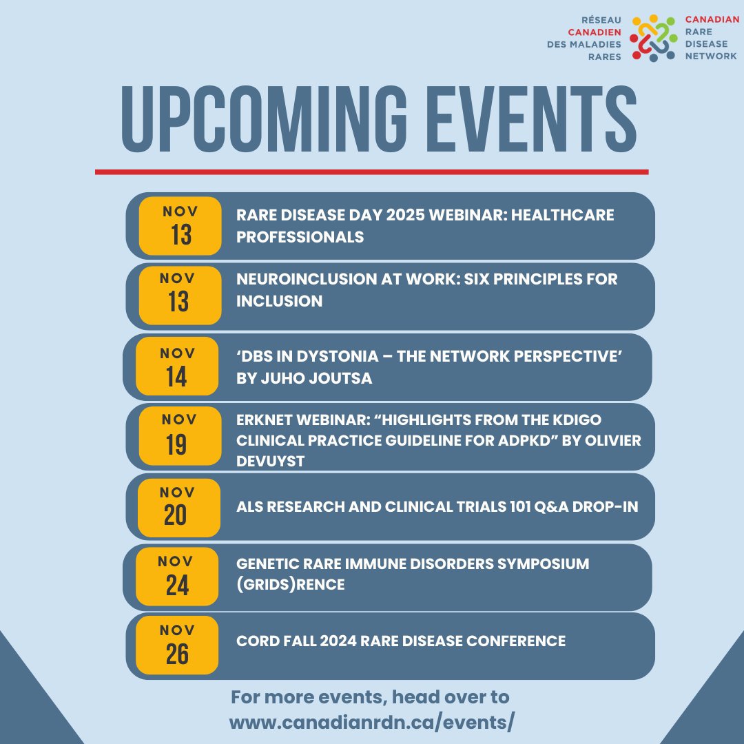 Canadian Rare Disease Network (CRDN) tweet media