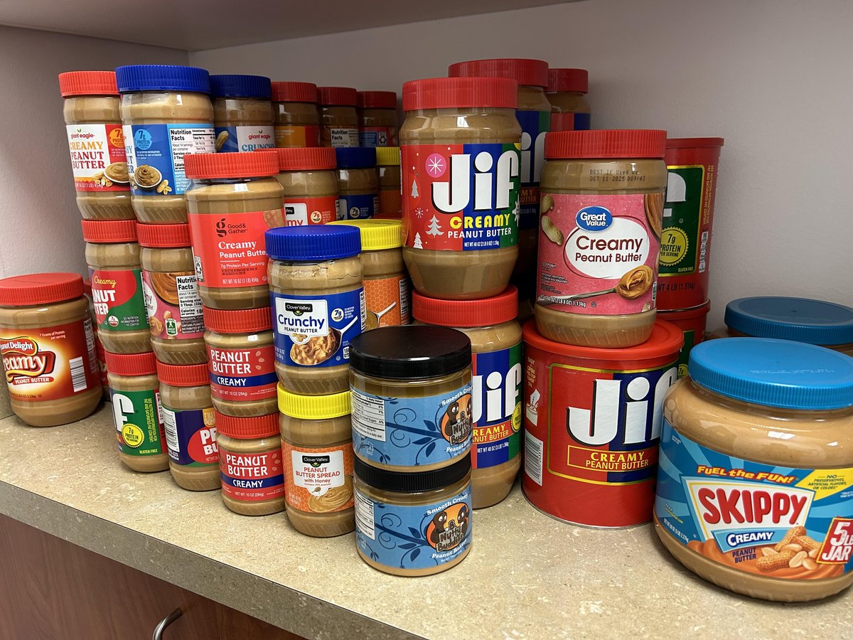 We're in the LAST WEEK of our peanut butter drive! You have until FRIDAY (11/15) to pay off your parking tickets with a donation of PB. If you don't have any parking tickets, you can always donate to support the community. 😊 Let's finish up strong! #Donations #PBDrive