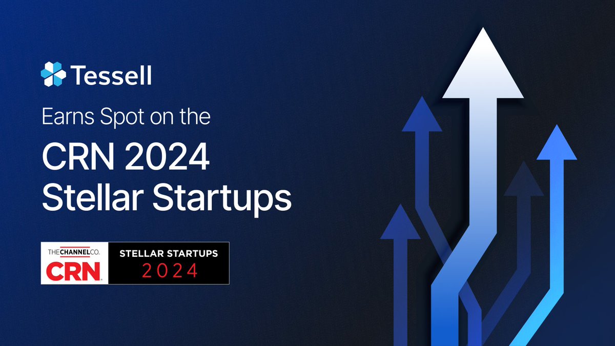 🎉 We’re thrilled to announce that Tessell has been recognized as one of <a href="/CRN/">CRN</a>'s Stellar Startups for 2024! 🎉 crn.com/news/software/…

Thank you to our dedicated team, valued customers, and partners for sharing this journey. Here’s to continuing to innovate and grow together!
