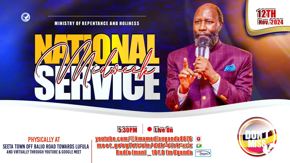 Repent_Uganda's tweet image. ᴛʜɪs ɪs ᴛʜᴇ ʜᴏᴜʀ ᴛʜᴀᴛ ᴛʜᴇ ᴄʜᴜʀᴄʜ ᴍᴜsᴛ ᴘʀᴇᴘᴀʀᴇ ғᴏʀ ᴛʜᴇ ɢʟᴏʀɪᴏᴜs ᴄᴏᴍɪɴɢ ᴏғ ᴛʜᴇ ᴍᴇssɪᴀʜ 
ᴛʜᴇ sɪɢɴs ᴀʀᴇ ᴠᴇʀʏ ᴄʟᴇᴀʀ ᴀɴᴅ ᴛʀᴜᴇ ɪɴᴅᴇᴇᴅ, ᴛʜᴇ ᴍᴇssɪᴀʜ ᴍᴜsᴛ ʙᴇ ᴄᴏᴍɪɴɢ 
#EndtimeMessage