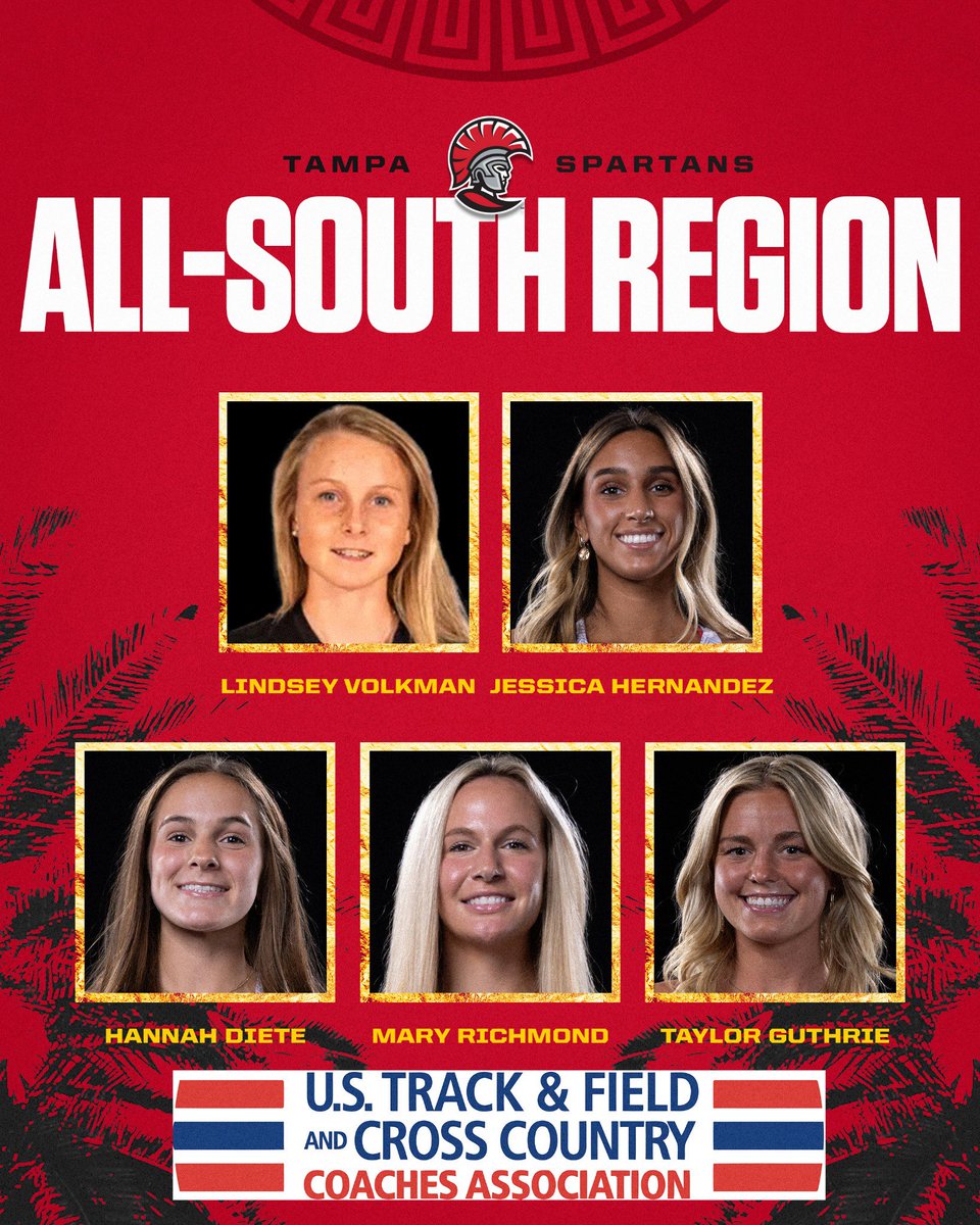 Our top 5 women are All-South Region ‼️#standasone