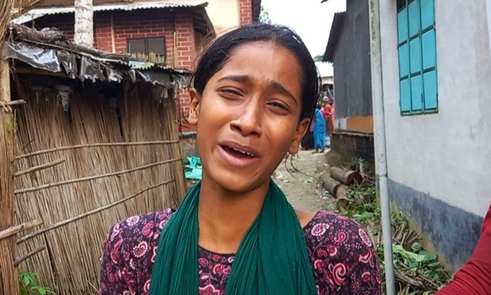 ‘আব্বা ছাড়া আমাগো আর কেউ নাই’