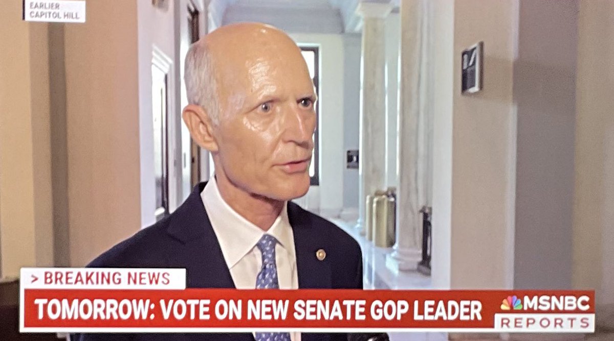 jimstewartson's tweet image. Just a reminder that Rick Scott oversaw the largest Medicare fraud in US history.