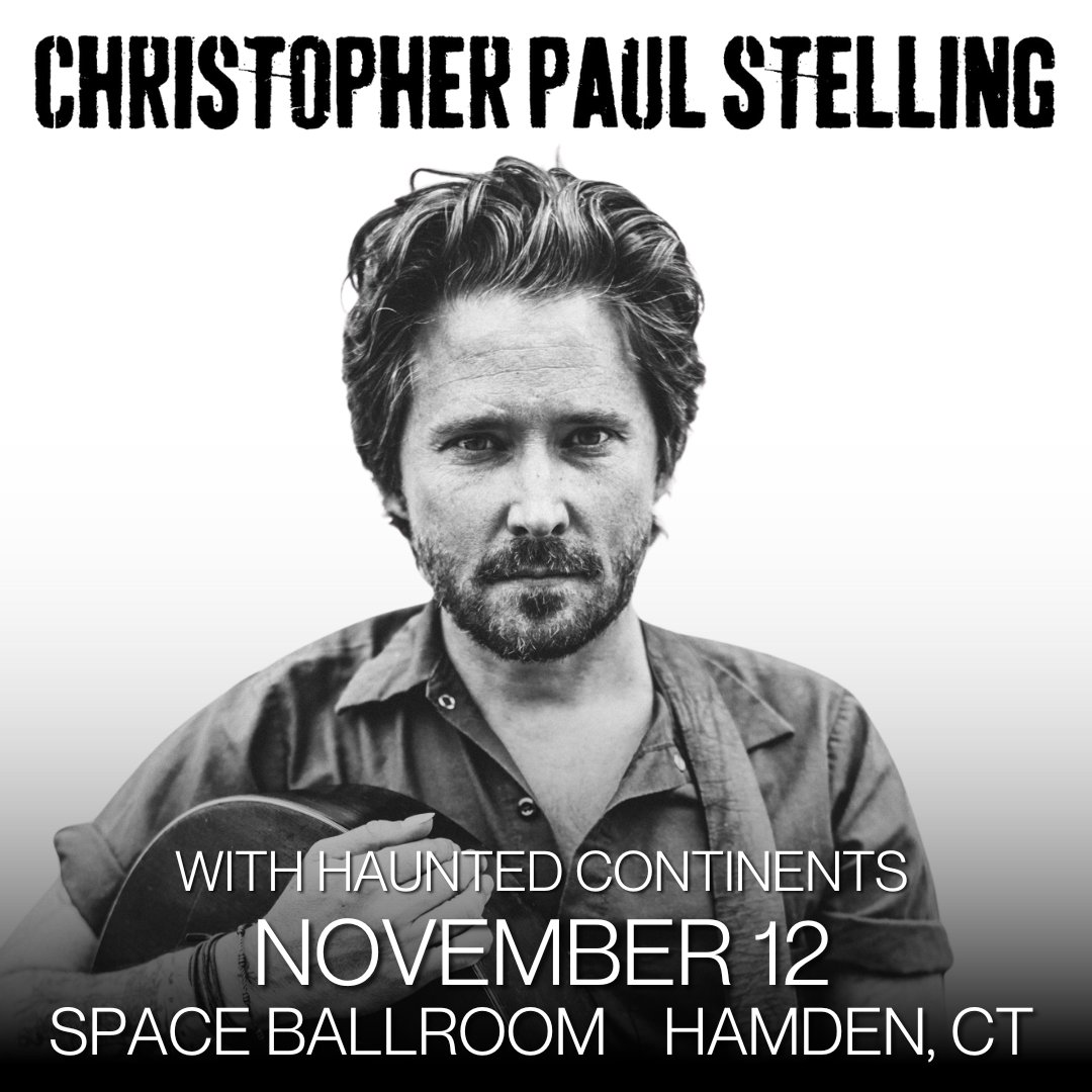 TONIGHT (11/12)! Christopher Paul Stelling is here with Haunted Continents!

🎟 available at the door or online: found.ee/CPSSB24
ℹ️ for the show: found.ee/CPSKBYG24
