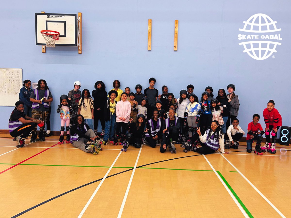 Skate Cabal ™ (@skatecabal) on Twitter photo 🛼✨ Our Skate Smart Academy Programme created an incredible space for growth, learning, and pure joy!
With our free skate hire, protective gear, and hands-on coaching we empowered the next generation of skaters! 💜🛼
Thanks to <a href="/fightforpeace/">Fight for Peace</a> and the <a href="/LDN_VRU/">London's Violence Reduction Unit</a> for their support 🛼✨ Our Skate Smart Academy Programme created an incredible space for growth, learning, and pure joy!
With our free skate hire, protective gear, and hands-on coaching we empowered the next generation of skaters! 💜🛼
Thanks to <a href="/fightforpeace/">Fight for Peace</a> and the <a href="/LDN_VRU/">London's Violence Reduction Unit</a> for their support