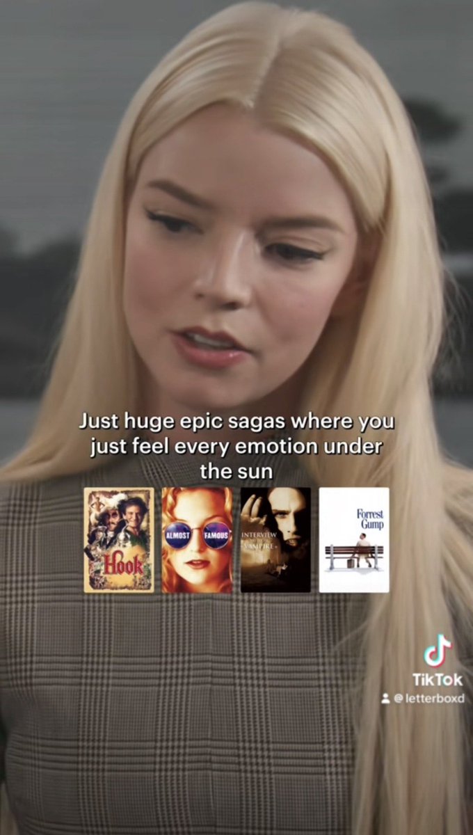 Anya Taylor-Joy's favortite movies