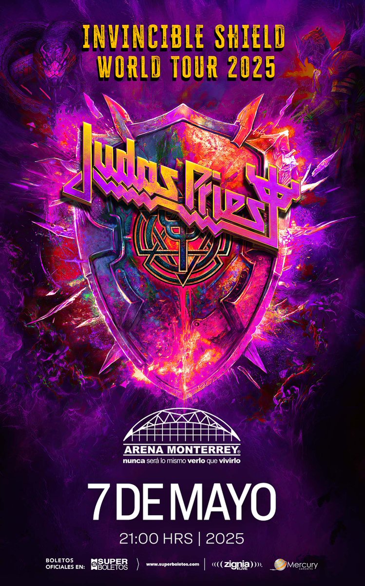 Judas Priest (@judaspriest) on Twitter photo South America Tour Dates
30th April - Monsters of Rock - Med Plus Colosseum, Columbia
taquillalive.com/performance-de…
4th May - Monsters of Rock - Arena Ciudad de Mexico City, Mexico
web2.superboletos.com/SuperBoletos/l…
7th May - Arena Monterrey, Monterrey, Mexico
web2.superboletos.com/SuperBoletos/l… South America Tour Dates
30th April - Monsters of Rock - Med Plus Colosseum, Columbia
taquillalive.com/performance-de…
4th May - Monsters of Rock - Arena Ciudad de Mexico City, Mexico
web2.superboletos.com/SuperBoletos/l…
7th May - Arena Monterrey, Monterrey, Mexico
web2.superboletos.com/SuperBoletos/l…