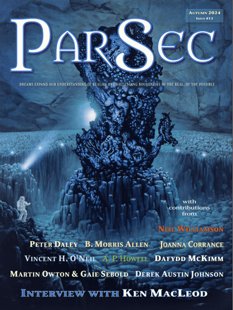 Pick up the latest issue of ParSec magazine for Part 2 of Neil Williamson's serialised diaspora novella, The Packet! Both this issue (#12) and issue #11 are available now from the link below.

<a href="/pspublishinguk/">PS Publishing</a> 

pspublishing.co.uk/parsec-79-c.asp