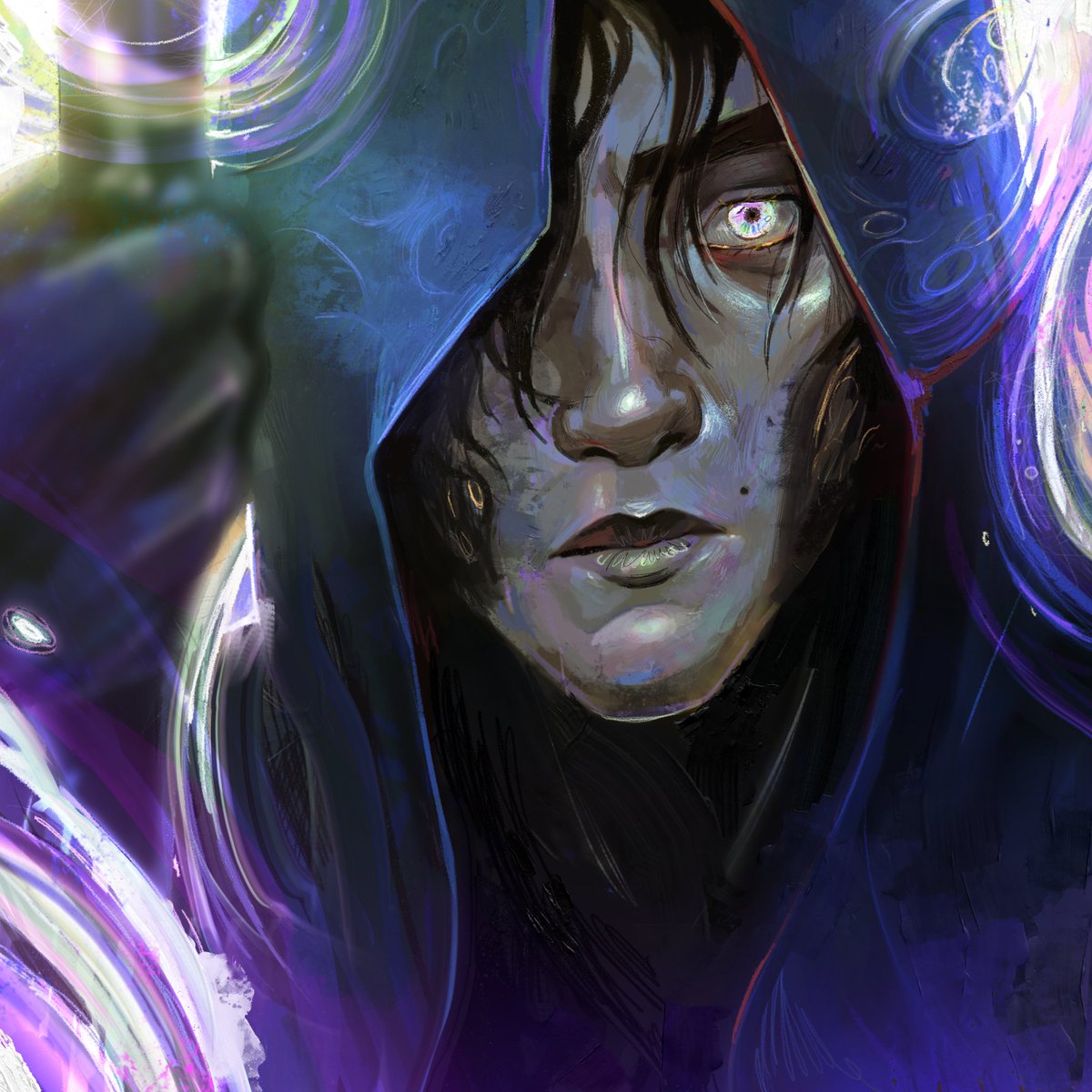 jester_u's tweet image. This started as a redraw of a scene from arcane but 'evolved' into something more ✨