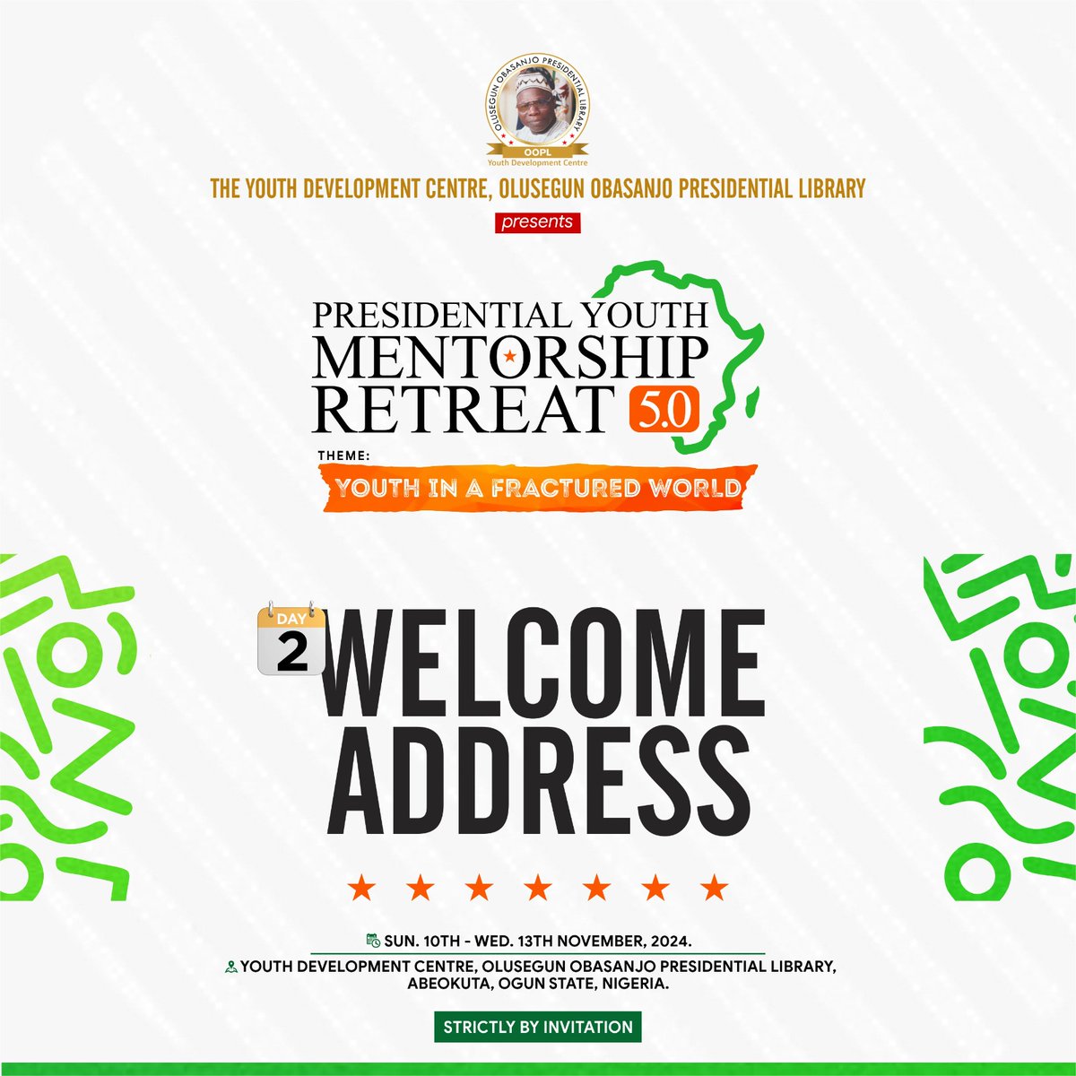 One of the main challenges young people face in accessing opportunities in a broken world is the lack of clarity on career paths and training resources.

#PresidentialYouthMentorshipRetreat #PYMR5
#MentorshipWithOBJ #YouthCentre
#ooplydc