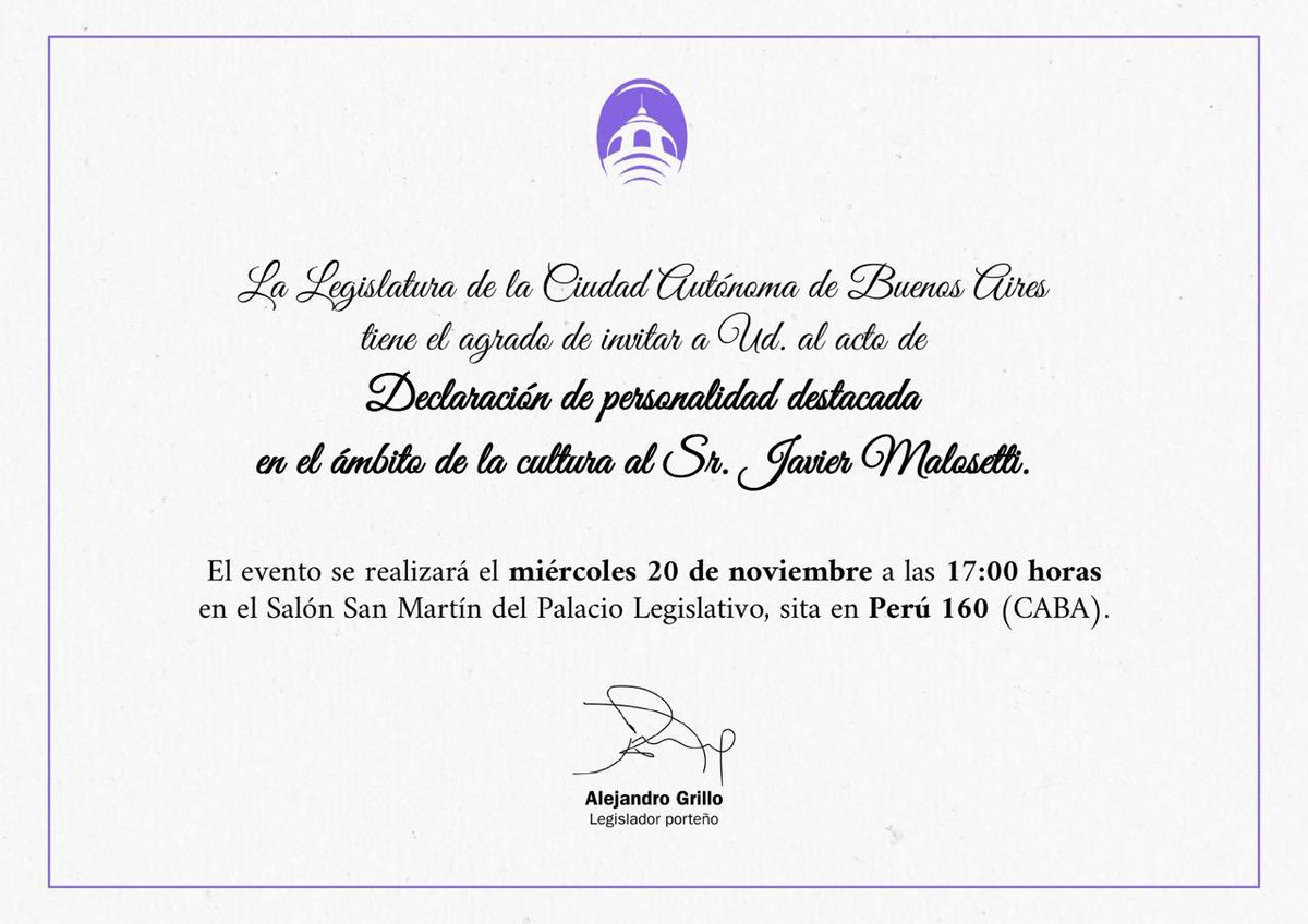 Javier Malosetti tweet media