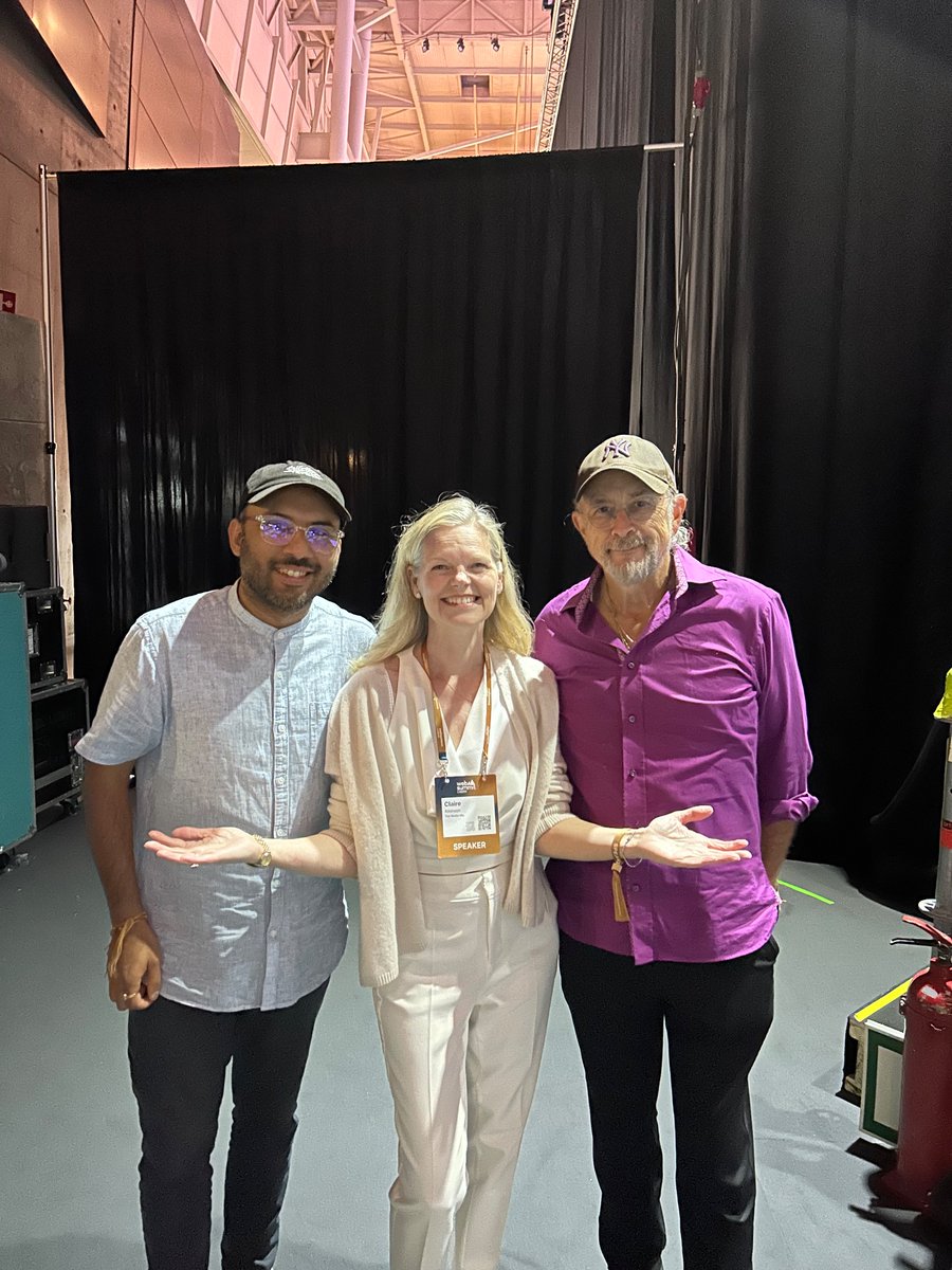 Claire Atkinson - Subscribe to The Media Mix (@claireatki) on Twitter photo Back stage with @Manondave and The West Wing’s <a href="/Richard_Schiff/">Richard Schiff</a>. How can talent embrace AI rather than fight it? #Mediasummit2024 Back stage with @Manondave and The West Wing’s <a href="/Richard_Schiff/">Richard Schiff</a>. How can talent embrace AI rather than fight it? #Mediasummit2024