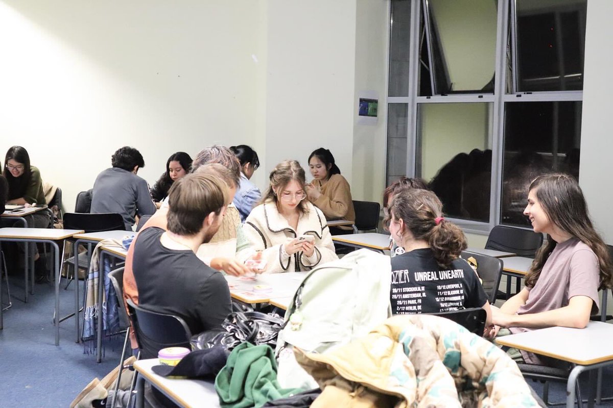 instituteucc's tweet photo. Oct 30, UCC CI hosted “Friendship Through Chess” at ORB! Students dove into the world of Go, Gomoku, Chinese Checkers, Pitch-pot &amp; card games 🃏🎲, sharing laughter, learning, and cultural stories. 🌏❤

#UCCConfuciusInstitute #CulturalExchange #ChineseGames #DiscoverChina #UCC https://t.co/jTpRIHENxs