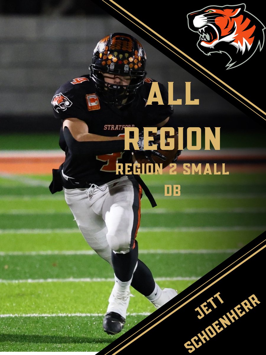 StratfordFB's tweet image. Congratulations to our @wifca Defensive All Region athletes!

DL Carter Lueck
DB Jett Schoenherr 
DB Alec Chapel

#ChasingX
#ReadyTo3Peat
#iagdtbat
#wisfb