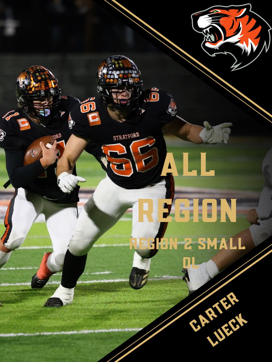 StratfordFB's tweet image. Congratulations to our @wifca Offensive All Region athletes!

OL Carter Lueck
QB Jack Tubbs
TE/FB Alec Chapel

#ChasingX
#ReadyTo3Peat
#iagdtbat
#wisfb