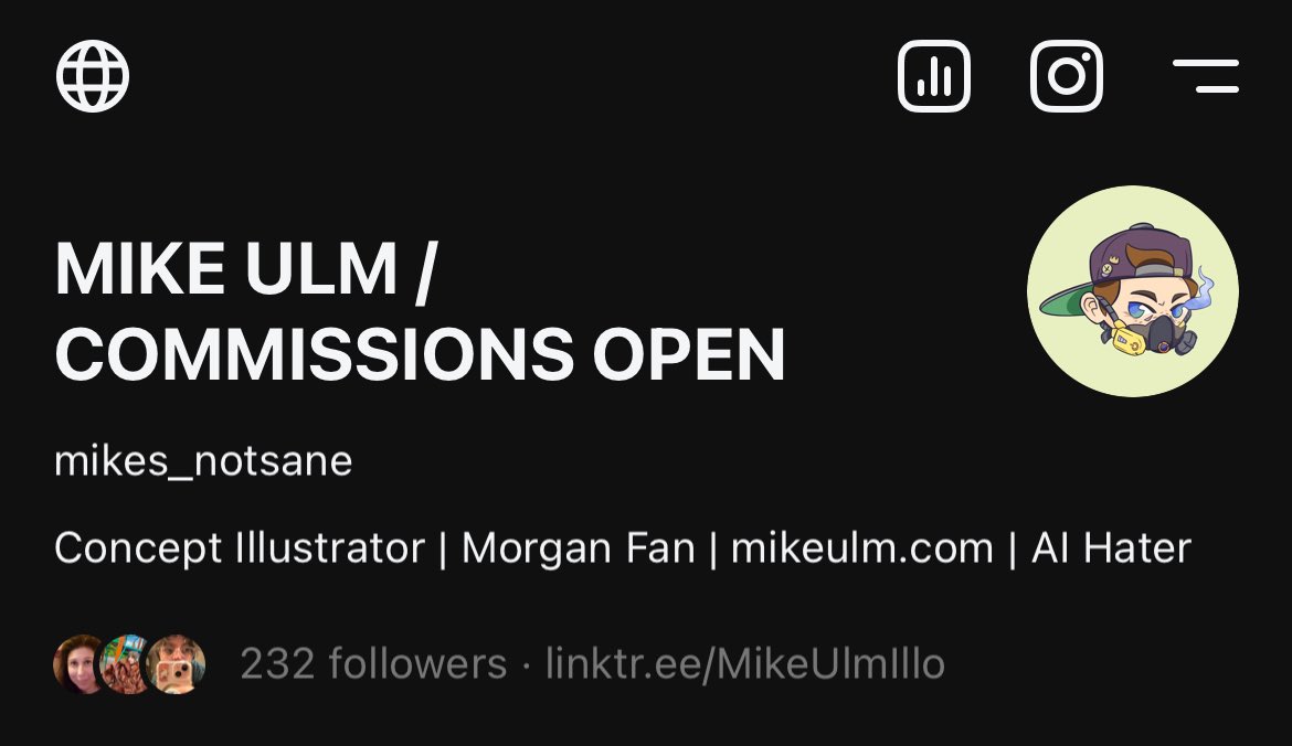 Mikes_NotSane's tweet image. A gentle reminder and nudge :) 

linktr.ee/MikeUlmIllo