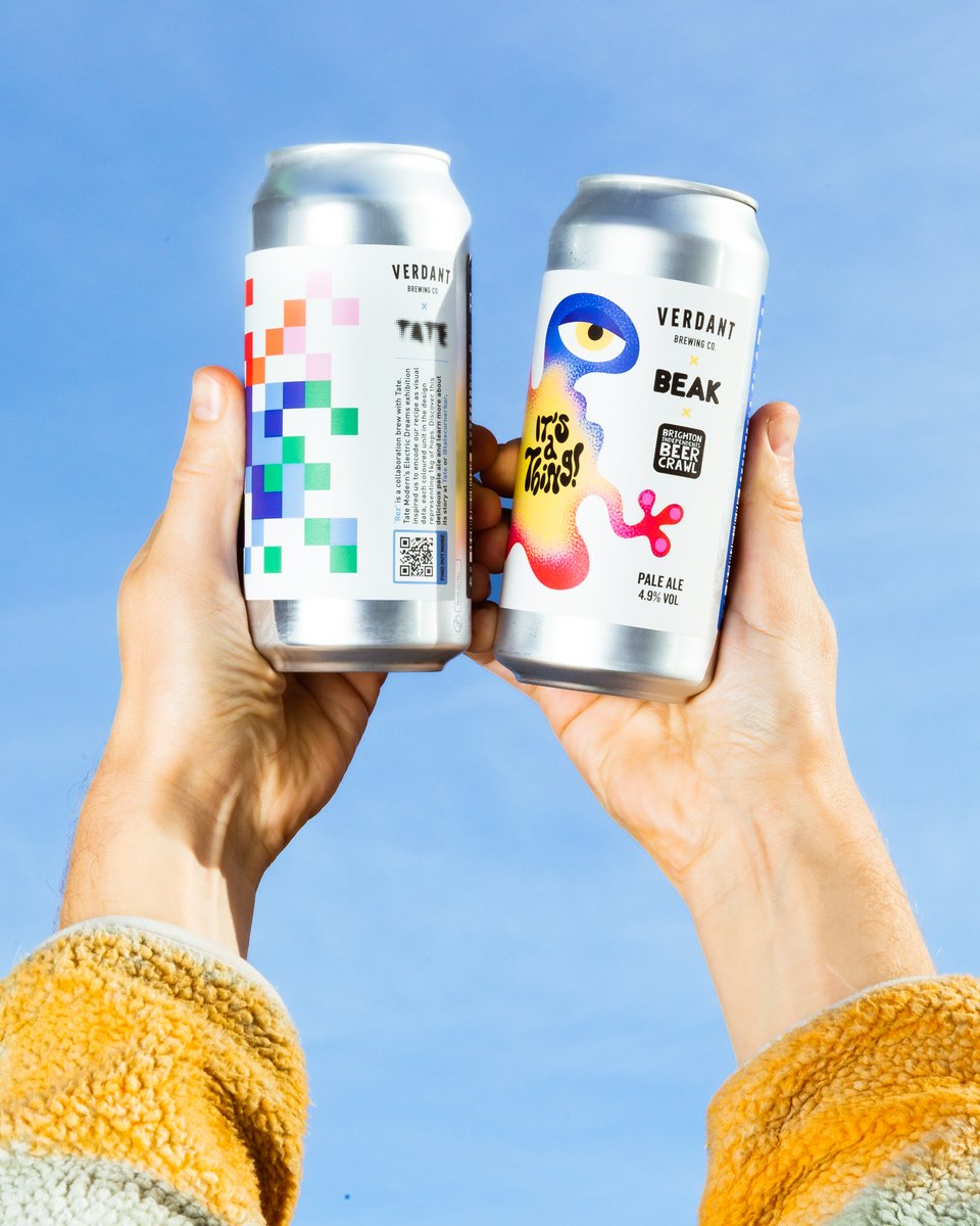 Two collabs in one week? IT'S A THING.

👁️ Verdant x @beakbrewery
👾 Verdant x @tate

See y'all tomorrow, 10.30am on the webshop!