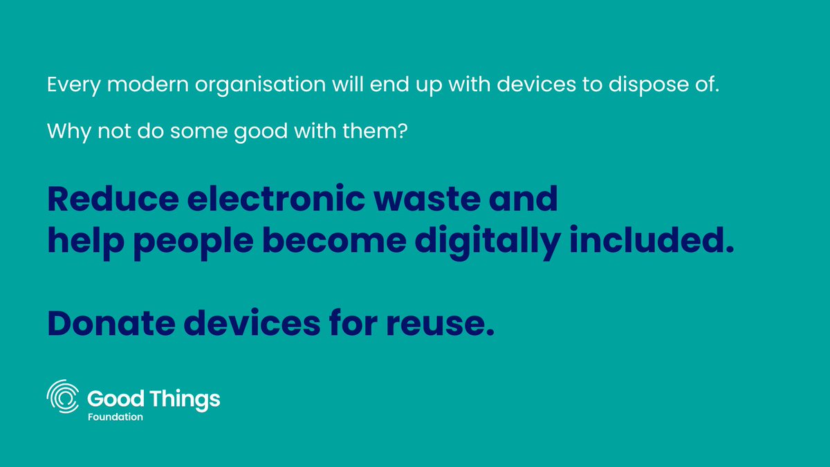 Good Things Foundation tweet media