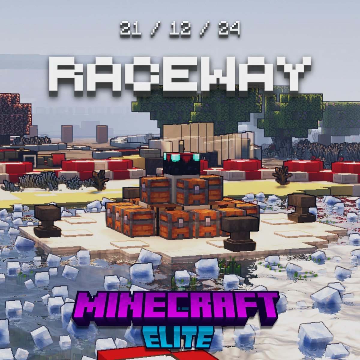FestiveShowdown's tweet photo. Announcing our 4th events FINAL map!

Facts about "Raceway" 🤓

* Introduced in MCE Season 1
* The smallest map
* kachow https://t.co/JXk9dRmNwC