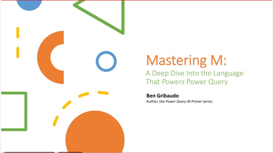 SQLGene's tweet image. Looking forward to an M deep dive from @bgribaudo #PowerBI #PowerQuery