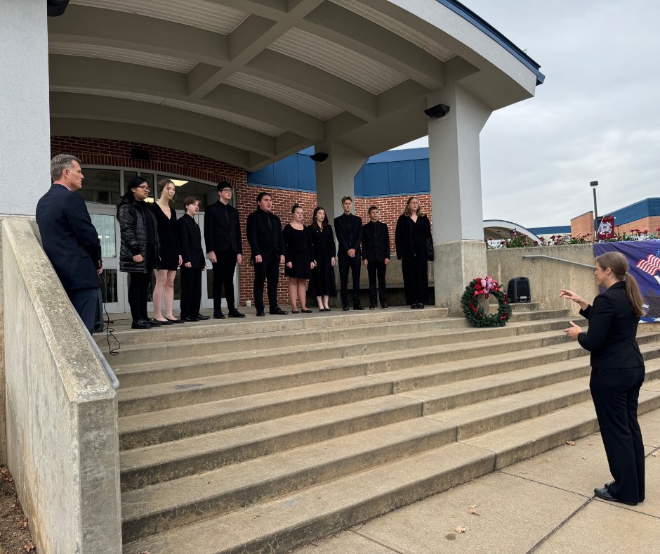McCarthyEng's tweet photo. Proud to support Cocalico High School’s Veterans Garden Project honoring local heroes with 100 handcrafted poppies. Thank you to all involved! 🇺🇸 #VeteransDay #McCarthyEngineering https://t.co/RqO4pqlWR3