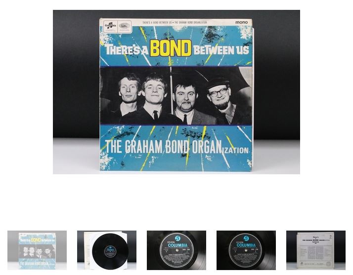 hagajabagaja's tweet photo. Beautiful copy of The Graham Bond Organization β "There's A Bond Between Us" coming up for auction later this week - Lot 13 @WessexAuctions - see full catalogue https://t.co/R32vKmGA8J #ukrandb #ukblues #grahambond #bond #columbiarecords https://t.co/e36a779cTk