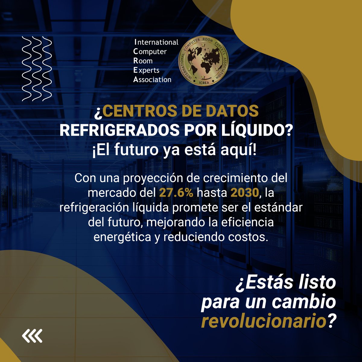 ICREAAuthority's tweet photo. 3️⃣ Intercambiadores de calor de puerta trasera: La combinación perfecta de aire y líquido.  🌍🚀 Con una proyección de crecimiento del mercado del 27.6% hasta 2030, ¡la refrigeración líquida es el futuro que transformará la eficiencia de los centros de datos! https://t.co/nweqApN0oK