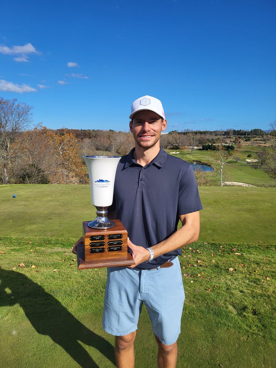 BlueRidgeShadow's tweet image. Congrats to Zack Henry for winning the 2024 Individual Match Play Championship at BRSGC! This is Zack's second Match Play title! Zack defeated Paul Buckley 2 &amp;amp; 1 to take home trophy! Way to go Zack! #golf #matchplay #golfouting #championship