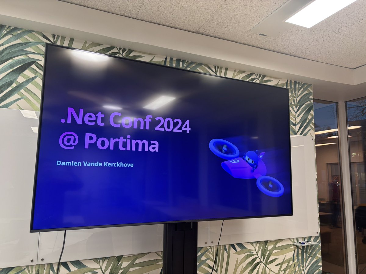 We are ready #dotNETConf!