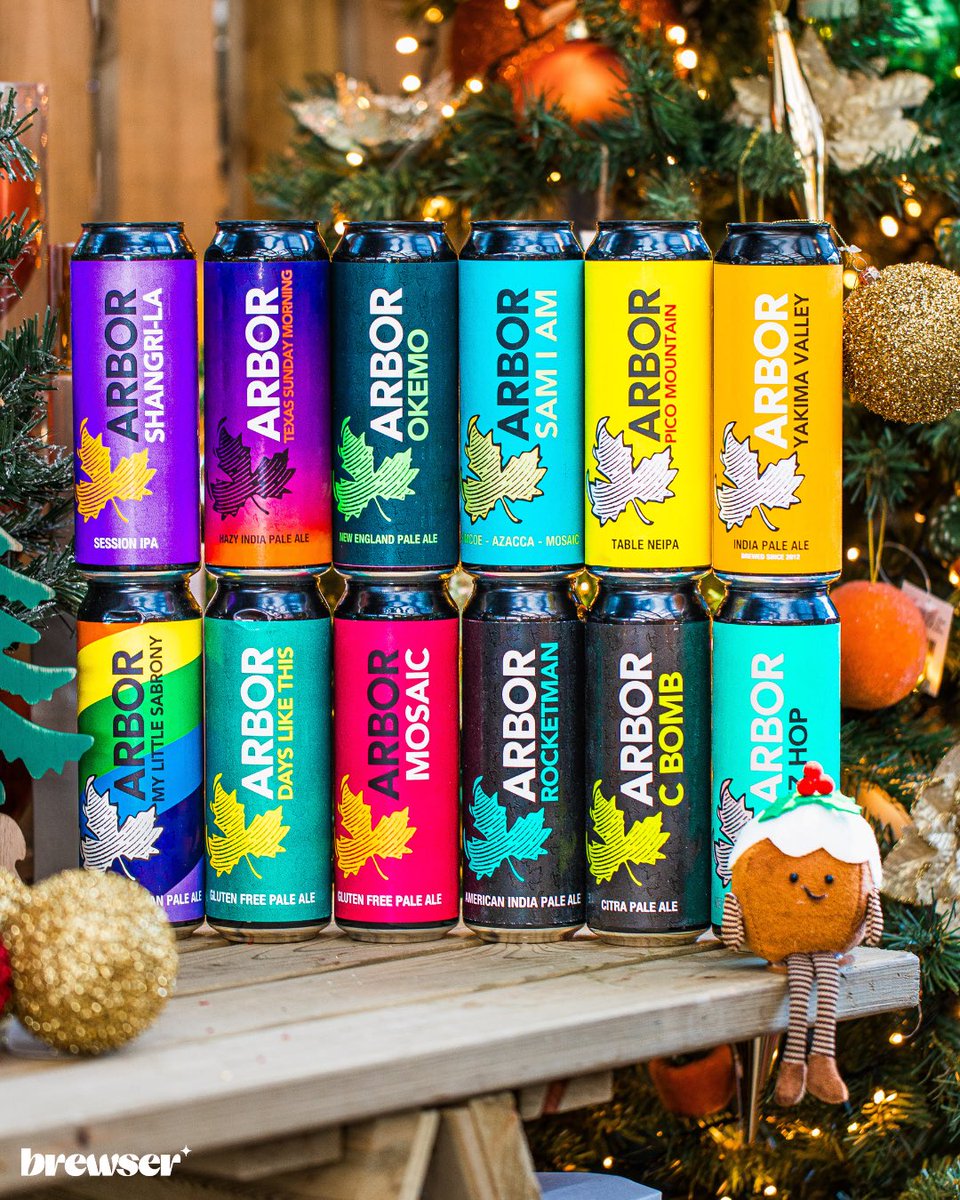 🎄🍻 Introducing: The 12 Pints of Xmas! 🍻🎄

This holiday season, we’re teaming up with our friends at Arbor to bring you something extra special 🎅🏼 Presenting the “12 Pints of Xmas” box from Brewser x Arbor — twelve fresh pints that are perfect for sharing (or not) this