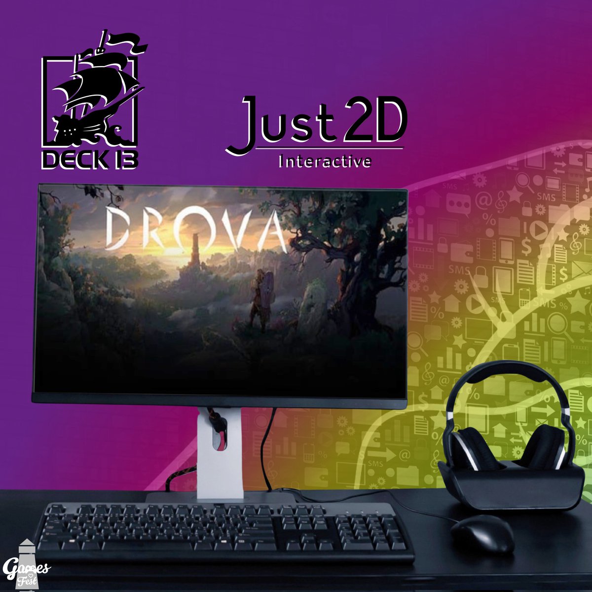 Wir gratulieren <a href="/Deck13_de/">Deck13 | Atlas Fallen: Reign of Sand - OUT NOW!</a> und <a href="/J2D_Interactive/">DROVA - Oldschool RPG Now Available!</a> zum Erfolg des Spiels Drova! 😊

Das beliebte Game war im Jahr 2023 bereits im Indie-Bereich auf den Baltic Dev Days dabei! Wir sind schon gespannt, welche Perlen der Indie-Szene wir auf dem Baltic Games Fest präsentieren dürfen.