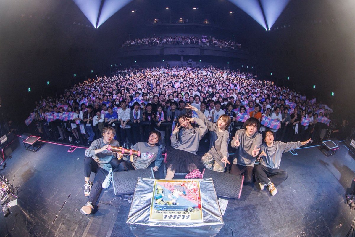 kntys_bass1120's tweet photo. ナナヲアカリBLUE&PINKツアー追加公演!
Zepp Divercityしゅーりょー!!!
めっちゃ楽しかった!
とても充実したツアーでした!
ありがとうございました🙏
#770BP https://t.co/BucMSpUNv0