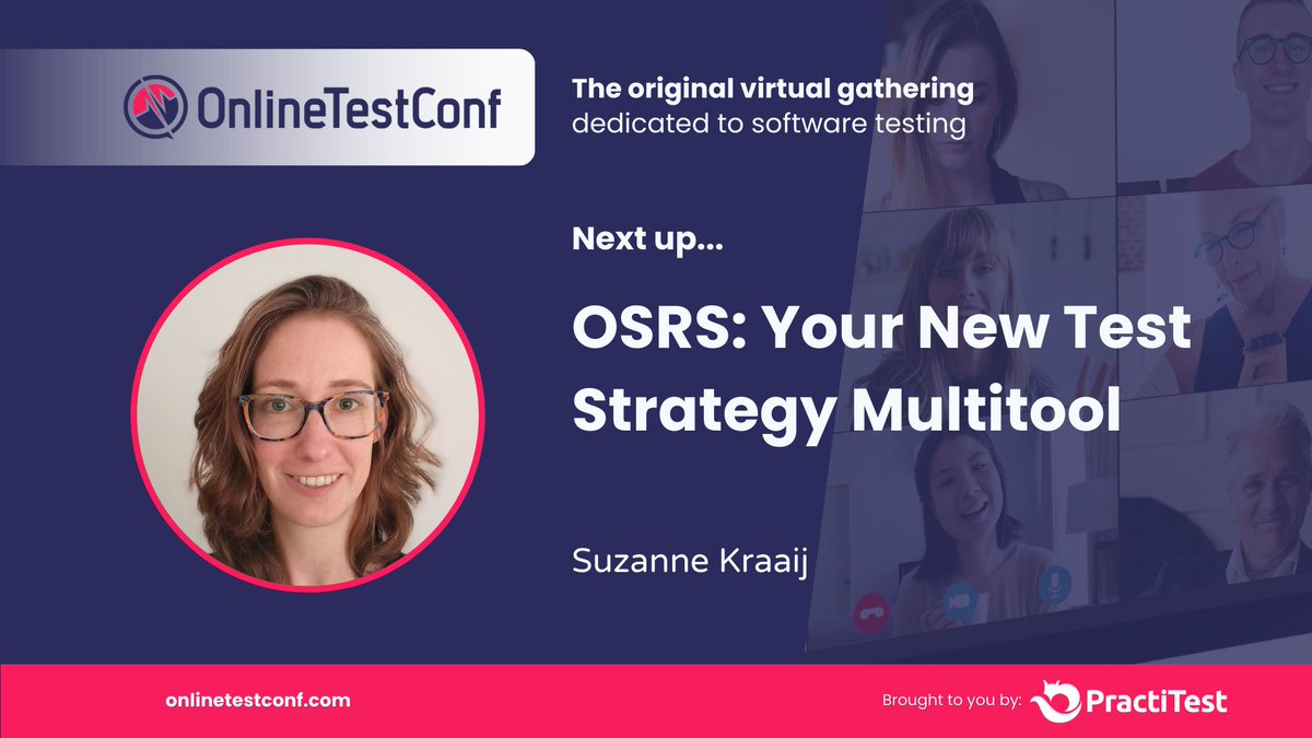 Have you ever inherited a Test Set and wondered about its worth? If it’s complete? If it’s good?
Next up on #OTC is Suzanne Kraaij who will show us all how to evaluate the value of a Test Set? Join now - quick sign up:
hubs.la/Q02XHf5_0