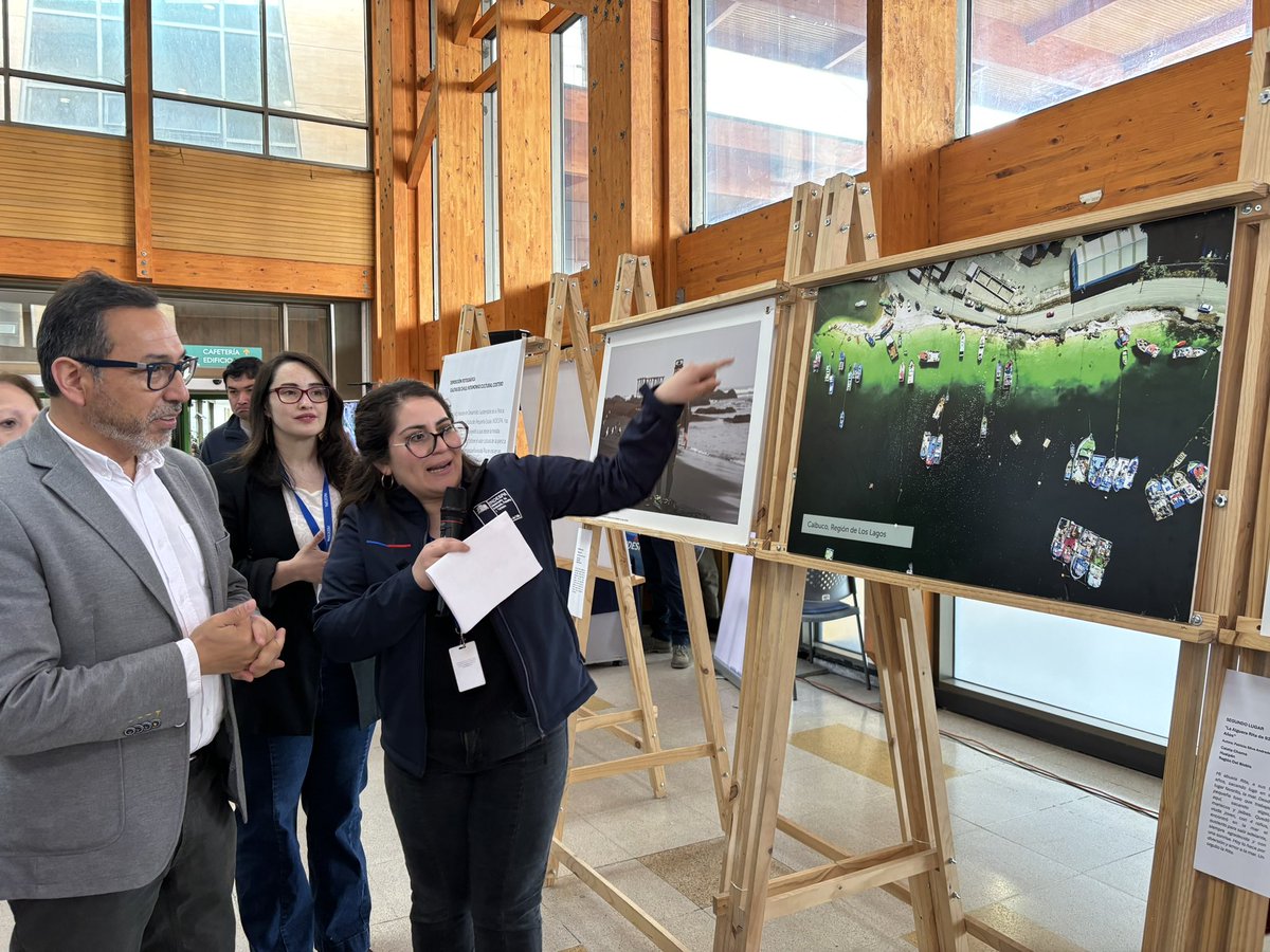 Seremi Economía Los Lagos (@seremieconomiax) on Twitter photo En el <a href="/hospitalpm/">Hospital Puerto Montt Dr. Eduardo Schütz Schroeder</a> fue inaugurada la
Exposición “Caletas de Chile, patrimonio cultural Costero” de <a href="/indespacl/">INDESPA</a>. La ceremonia fue encabezada por el seremi de Economía, Luis Cárdenas junto al director del hospital, Manuel Gonzáles y la coordinadora regional de Indespa Karla Oñate. En el <a href="/hospitalpm/">Hospital Puerto Montt Dr. Eduardo Schütz Schroeder</a> fue inaugurada la
Exposición “Caletas de Chile, patrimonio cultural Costero” de <a href="/indespacl/">INDESPA</a>. La ceremonia fue encabezada por el seremi de Economía, Luis Cárdenas junto al director del hospital, Manuel Gonzáles y la coordinadora regional de Indespa Karla Oñate.