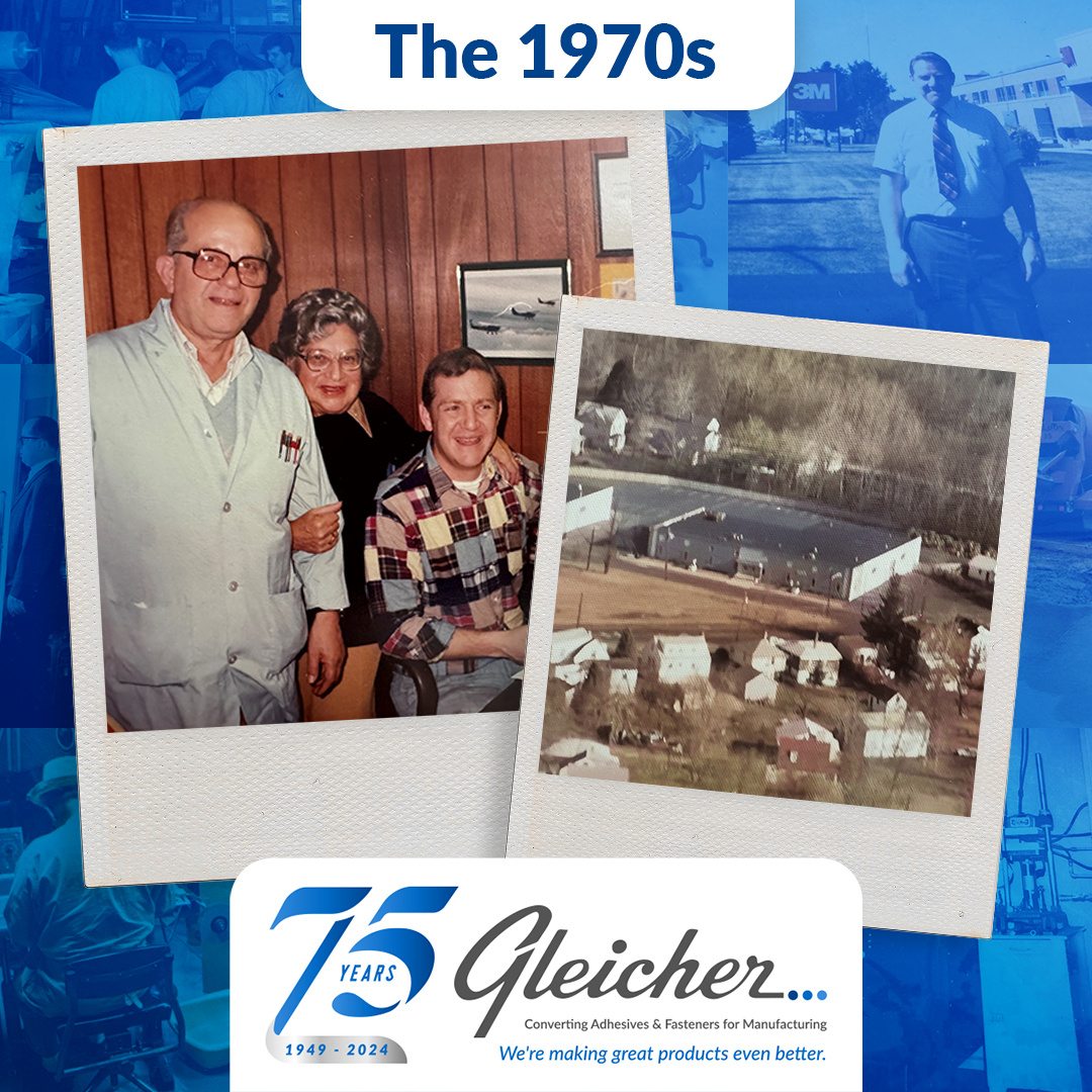 GleicherCorp's tweet photo. 🎉 Gleicher Manufacturing celebrates #75YearsOfExcellence! 

During the 1970s, we added label printing and #converting to our expanding range of capabilities with the addition of the first of several rotary presses.

Read more about our history: https://t.co/umgeLsQ4Qo https://t.co/RmML3UADSU
