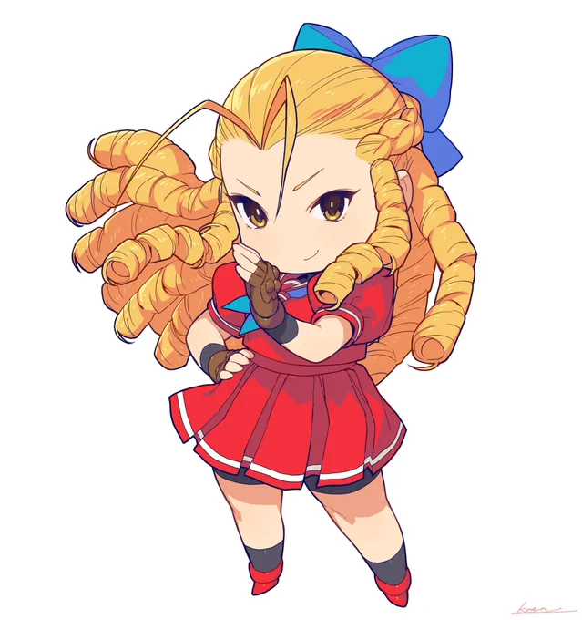 #みんなでデフォルメ絵をあげて幸せな気分になろう最近描けてないけどデフォルメ描くの好き 