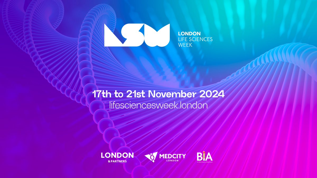 🧬#LondonLifeSciencesWeek  is less than one week away! 

We're gearing up for the #LifeSciences  week of the year. 

Could this be your chance to meet your next strategic partner? 💡

Visit the LLSW website here for the full event schedule 👉 lnkd.in/eBUWrzUN