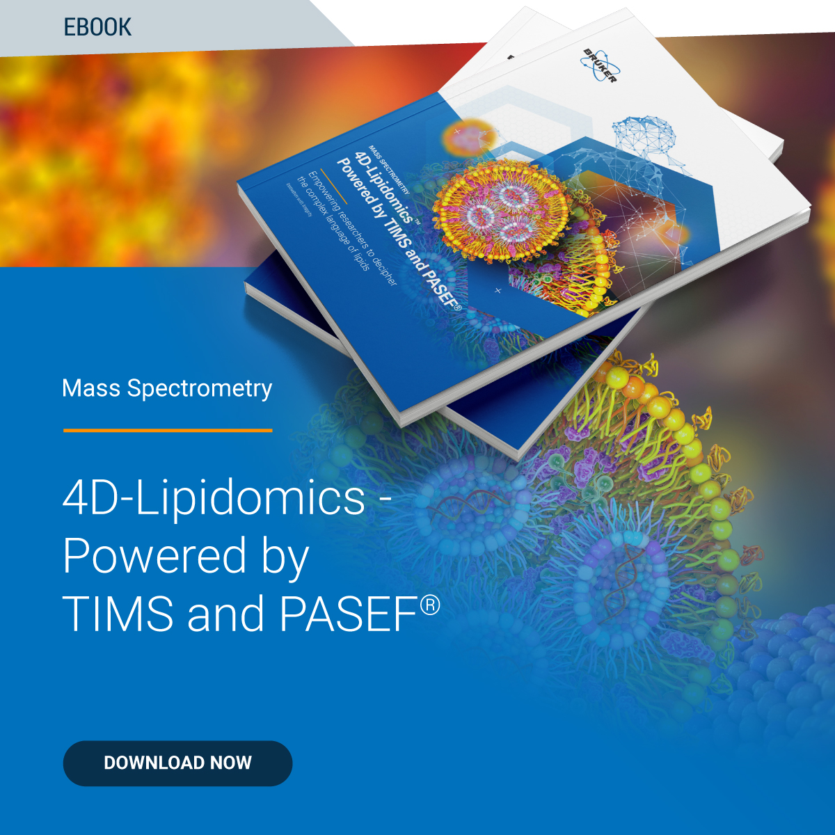 BrukerMassSpec's tweet image. Explore the complexities of #lipids in our ebook, ‘4D-Lipidomics™ Powered by #TIMS and PASEF®’. See how Bruker’s timsTOF mass spectrometer advances #lipidomics with #TIMS technology here: goto.bruker.com/48OetXH